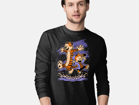 Rainy Day Tiger Boy