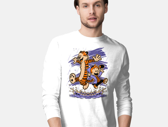 Rainy Day Tiger Boy