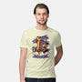 Rainy Day Tiger Boy-Mens-Premium-Tee-Studio Mootant