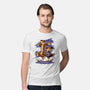 Rainy Day Tiger Boy-Mens-Premium-Tee-Studio Mootant