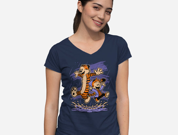Rainy Day Tiger Boy