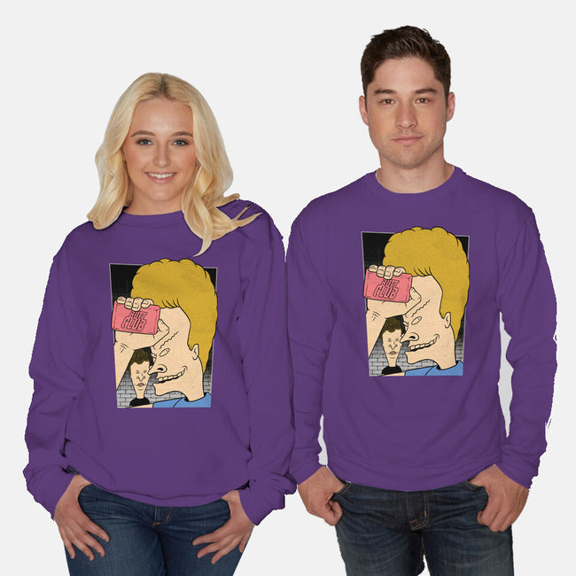 Fight Movie Idiots-Unisex-Crew Neck-Sweatshirt-Studio Mootant