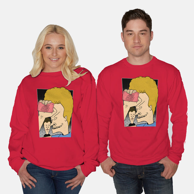 Fight Movie Idiots-Unisex-Crew Neck-Sweatshirt-Studio Mootant
