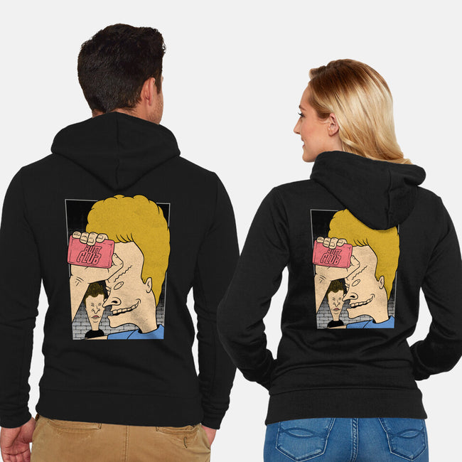 Fight Movie Idiots-Unisex-Zip-Up-Sweatshirt-Studio Mootant