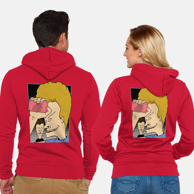 Fight Movie Idiots-Unisex-Zip-Up-Sweatshirt-Studio Mootant