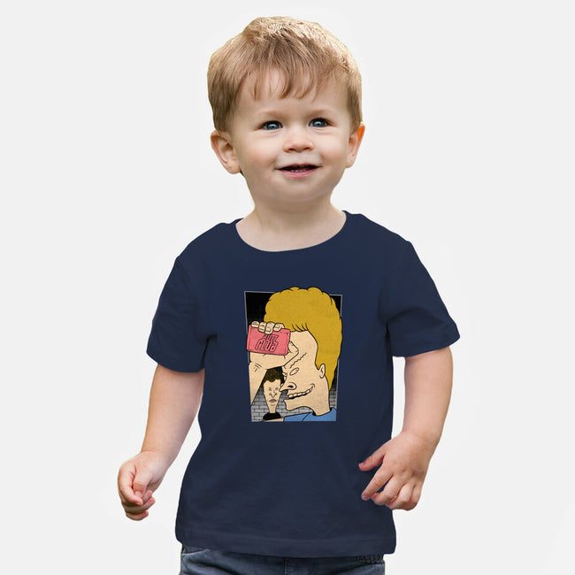 Fight Movie Idiots-Baby-Basic-Tee-Studio Mootant