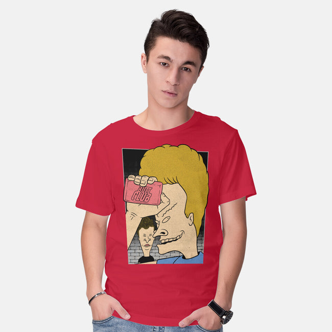 Fight Movie Idiots-Mens-Basic-Tee-Studio Mootant