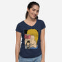 Fight Movie Idiots-Womens-V-Neck-Tee-Studio Mootant