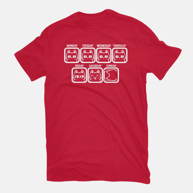 Days Of The Week-Womens-Fitted-Tee-piercek26