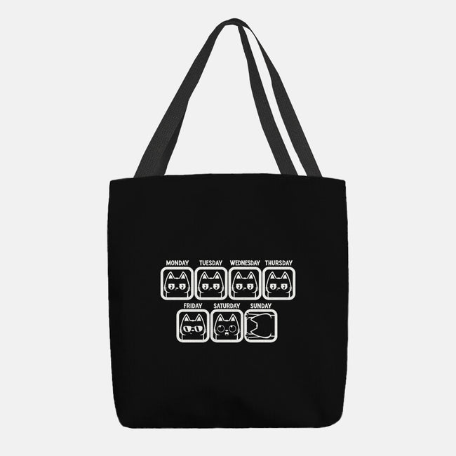 Days Of The Week-None-Basic Tote-Bag-piercek26