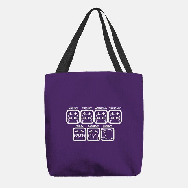 Days Of The Week-None-Basic Tote-Bag-piercek26