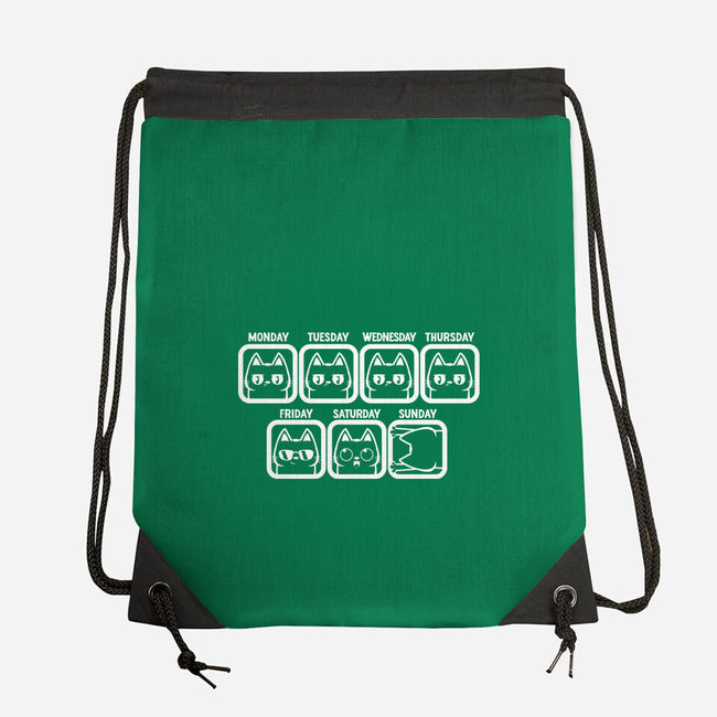 Days Of The Week-None-Drawstring-Bag-piercek26