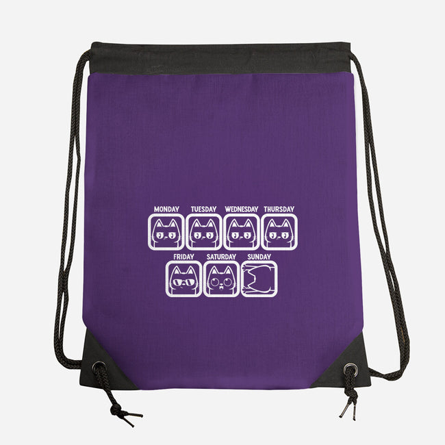Days Of The Week-None-Drawstring-Bag-piercek26