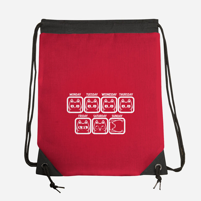 Days Of The Week-None-Drawstring-Bag-piercek26