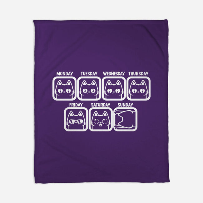 Days Of The Week-None-Fleece-Blanket-piercek26