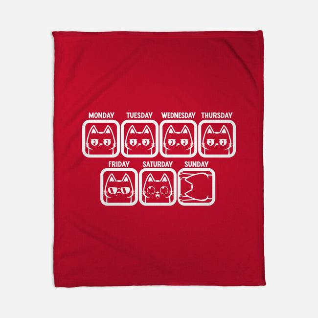 Days Of The Week-None-Fleece-Blanket-piercek26