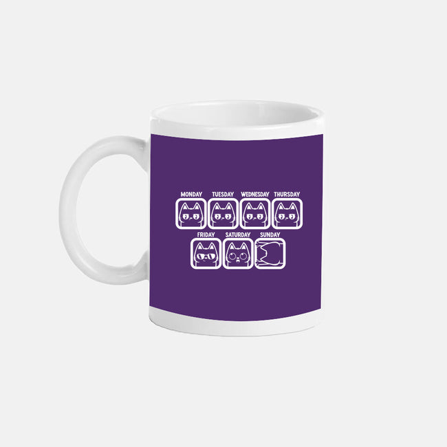 Days Of The Week-None-Mug-Drinkware-piercek26