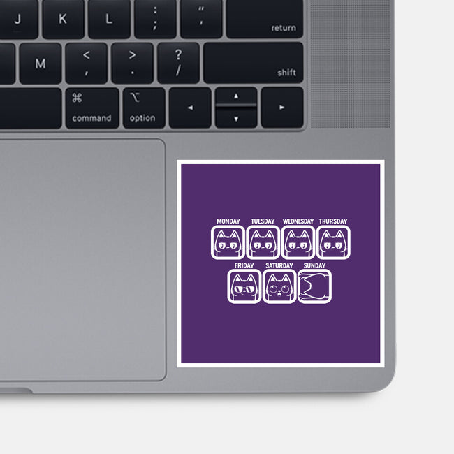 Days Of The Week-None-Glossy-Sticker-piercek26