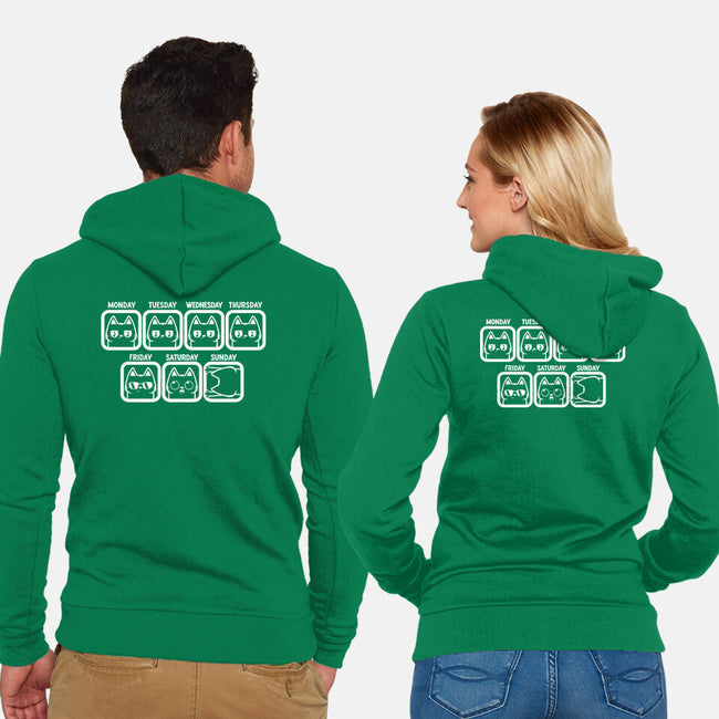 Days Of The Week-Unisex-Zip-Up-Sweatshirt-piercek26
