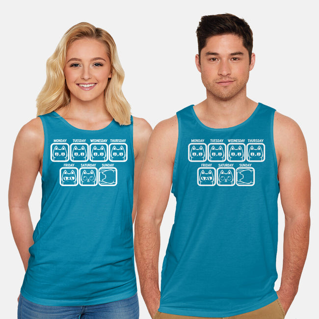 Days Of The Week-Unisex-Basic-Tank-piercek26