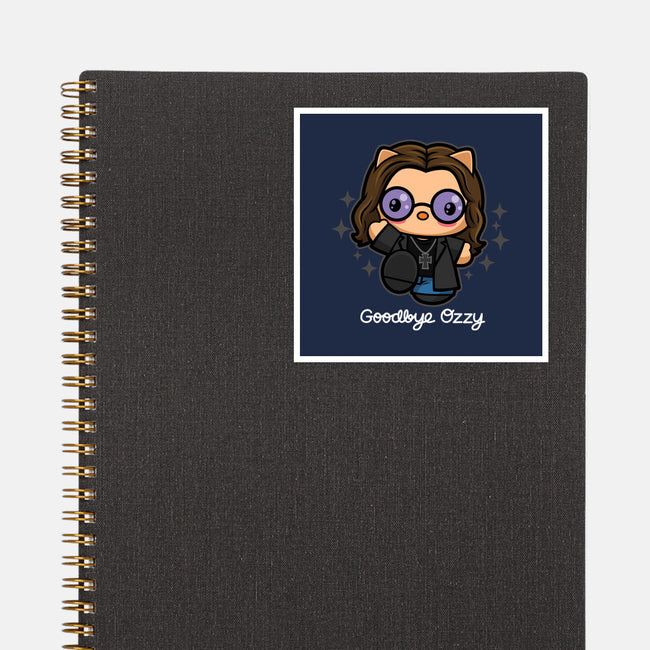 Goodbye Ozzy-None-Glossy-Sticker-Boggs Nicolas