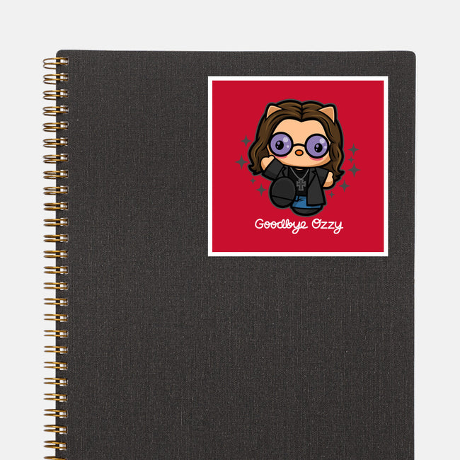 Goodbye Ozzy-None-Glossy-Sticker-Boggs Nicolas