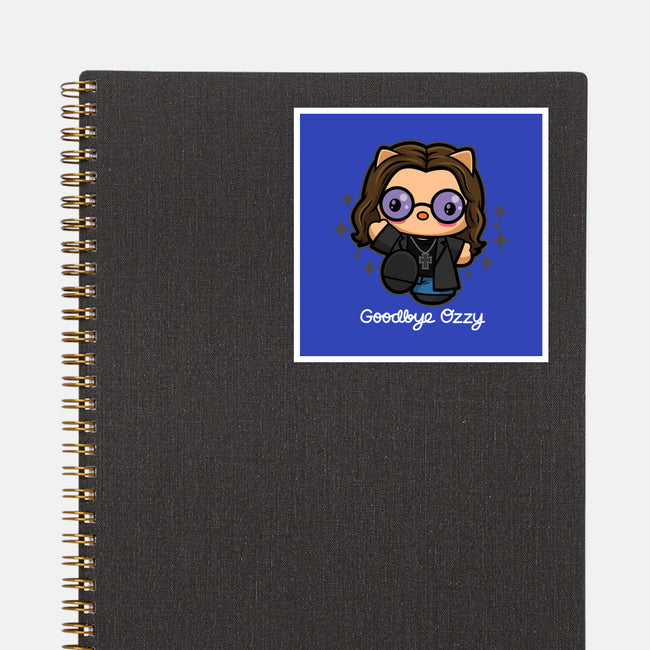 Goodbye Ozzy-None-Glossy-Sticker-Boggs Nicolas