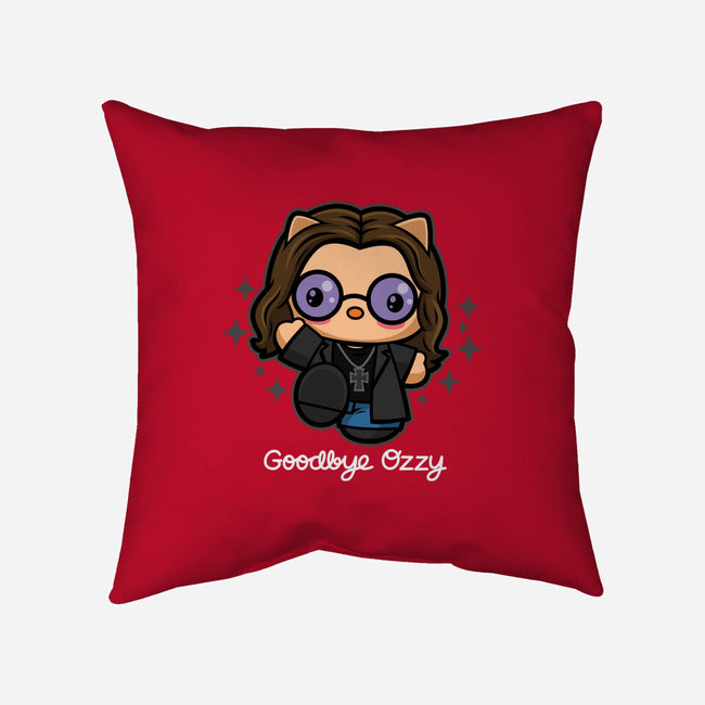 Goodbye Ozzy-None-Removable Cover w Insert-Throw Pillow-Boggs Nicolas