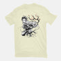 Water Breathing Sumi-E-Mens-Premium-Tee-Astrobot Invention
