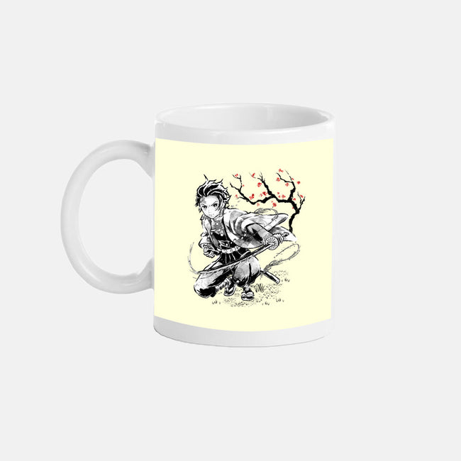 Water Breathing Sumi-E-None-Mug-Drinkware-Astrobot Invention