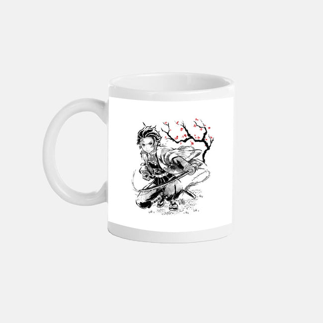 Water Breathing Sumi-E-None-Mug-Drinkware-Astrobot Invention