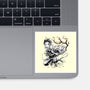 Water Breathing Sumi-E-None-Glossy-Sticker-Astrobot Invention