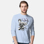 Water Breathing Sumi-E-Mens-Long Sleeved-Tee-Astrobot Invention