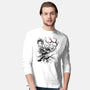 Water Breathing Sumi-E-Mens-Long Sleeved-Tee-Astrobot Invention