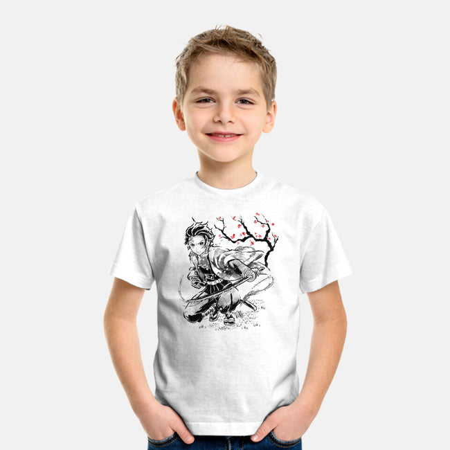 Water Breathing Sumi-E-Youth-Basic-Tee-Astrobot Invention