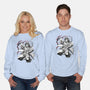 Water Breathing Hashira Sumi-E-Unisex-Crew Neck-Sweatshirt-Astrobot Invention