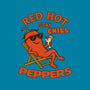 Red Hot Stay Chill Peppers-Mens-Basic-Tee-fanfabio
