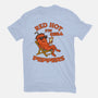 Red Hot Stay Chill Peppers-Mens-Basic-Tee-fanfabio
