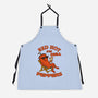 Red Hot Stay Chill Peppers-Unisex-Kitchen-Apron-fanfabio