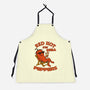 Red Hot Stay Chill Peppers-Unisex-Kitchen-Apron-fanfabio