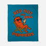 Red Hot Stay Chill Peppers-None-Fleece-Blanket-fanfabio