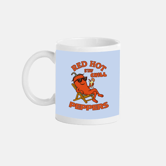 Red Hot Stay Chill Peppers-None-Mug-Drinkware-fanfabio