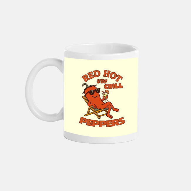Red Hot Stay Chill Peppers-None-Mug-Drinkware-fanfabio