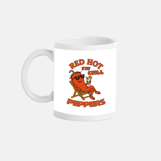 Red Hot Stay Chill Peppers-None-Mug-Drinkware-fanfabio