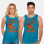 Red Hot Stay Chill Peppers-Unisex-Basic-Tank-fanfabio