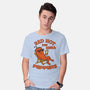 Red Hot Stay Chill Peppers-Mens-Basic-Tee-fanfabio