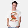 Red Hot Stay Chill Peppers-Mens-Basic-Tee-fanfabio