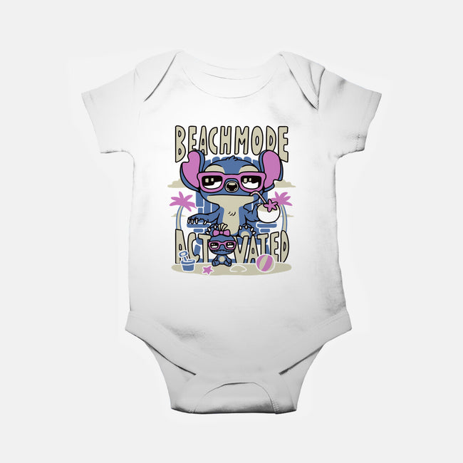 Beach Mode-Baby-Basic-Onesie-naomori