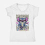 Beach Mode-Womens-V-Neck-Tee-naomori