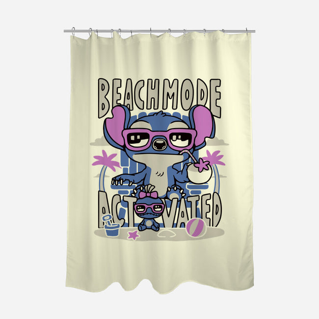 Beach Mode-None-Polyester-Shower Curtain-naomori
